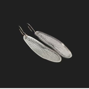 Dragonfly wing earrings