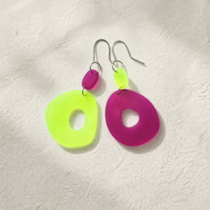 Pop Futurism - Psy Citrus and Fuchsia